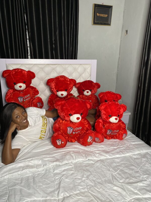 Red Love You Teddy - Image 4