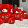 Red Love You Teddy - Image 6
