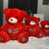 Red Love You Teddy