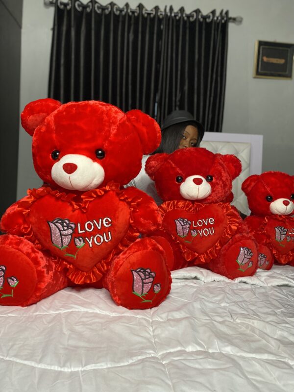 Red Love You Teddy