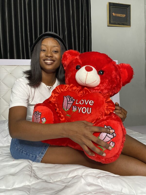 Red Love You Teddy - Image 2