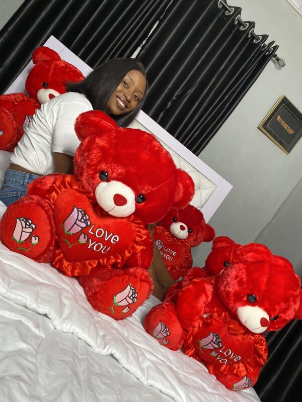 Red Love You Teddy - Image 5