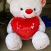 Red and White Love Bear(100cm) - Image 4