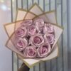 10 Pink Roses Wrapped - Image 2